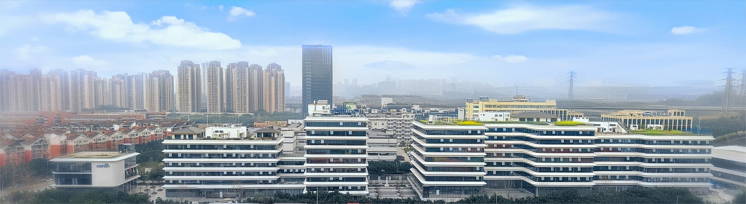 Производственный кампус Xishan в Чунцине, КНР